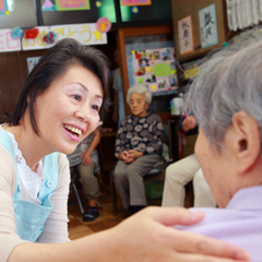 スマイル介護サービス　スマイル汲沢　勤務　佐伯英子さん