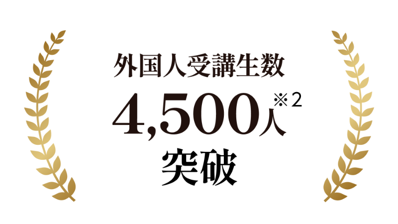 外国人受講生数