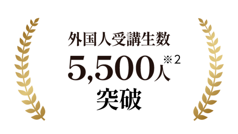 外国人受講生数