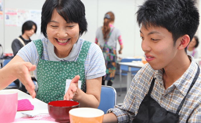 通学講習実技（食事の介助）