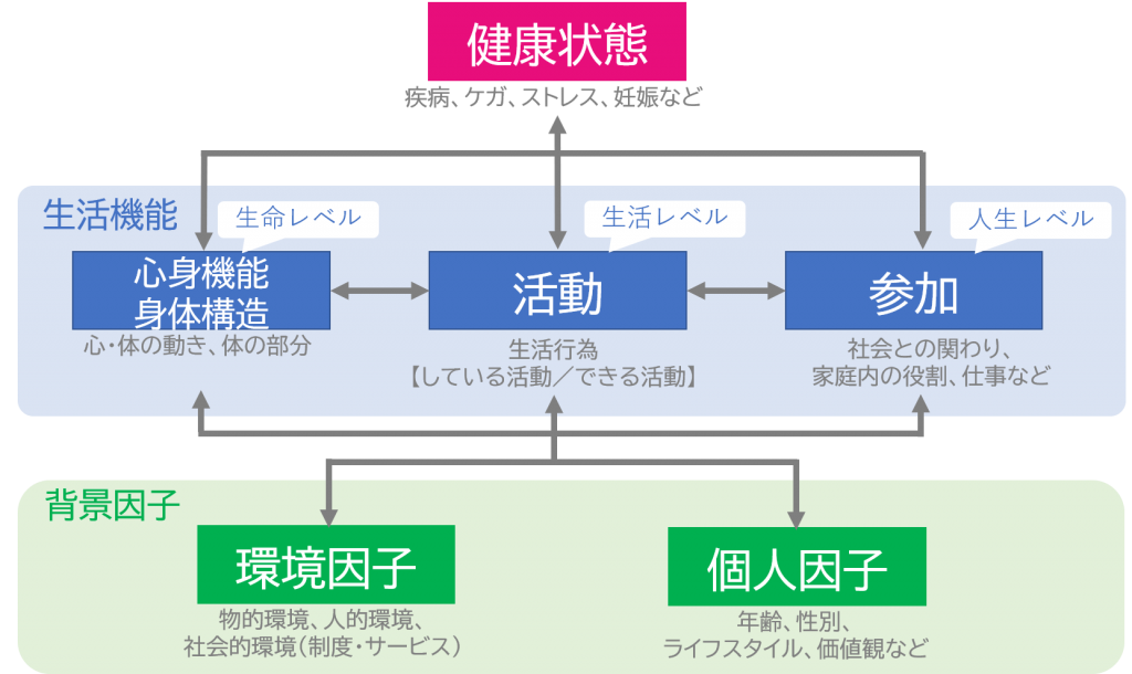 生活機能モデルの図